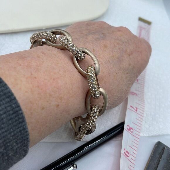 Liz Claiborne Big chunky chain adjustable length 7/8” - Picture 5 of 8